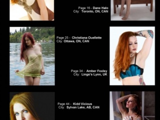 Ravishing Redheads Special Edition of Enchanted Angels Magazine